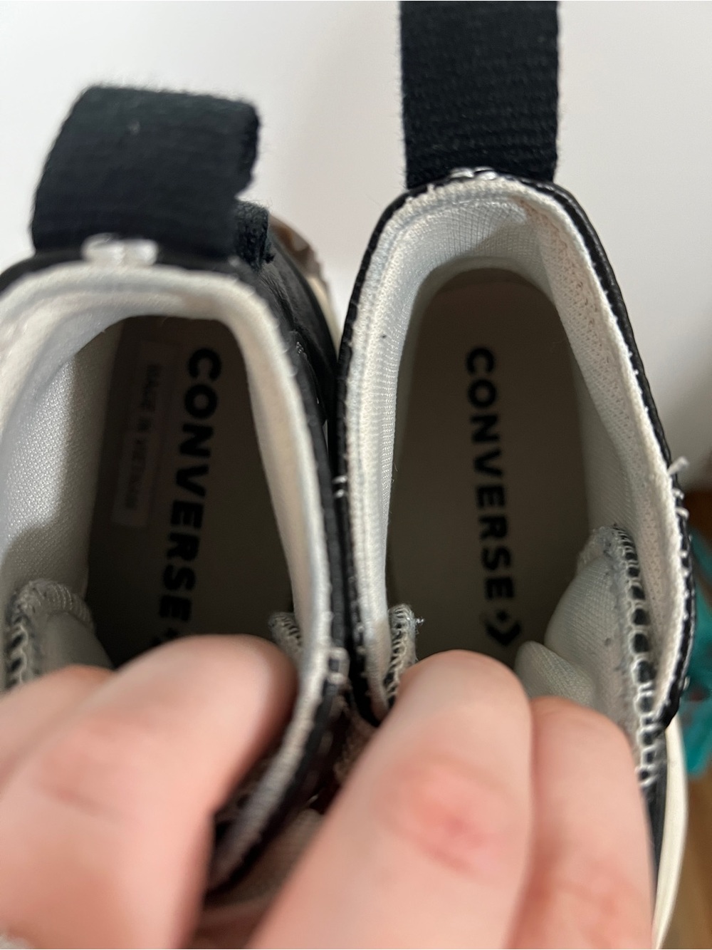 Converse Leather Run Star Hike Platform Chuck Taylors Black Size Women’s 6 EU 37 - Picture 7 of 9